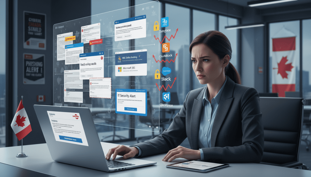 phishing attacks Canadian businesses 2026